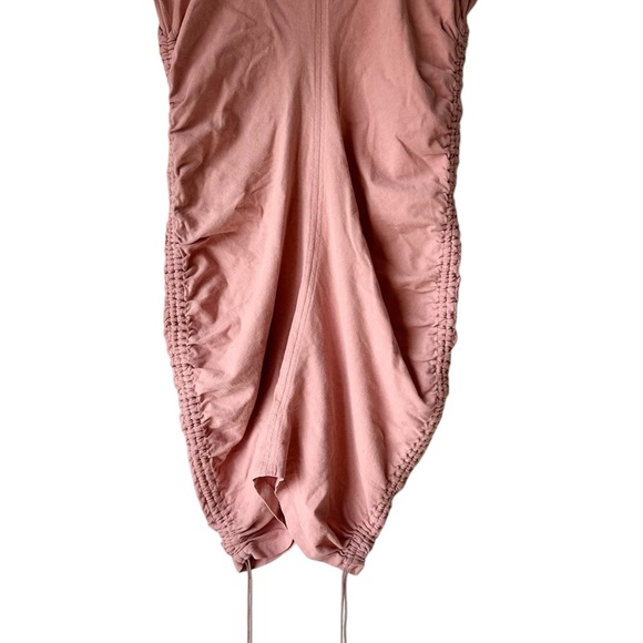 T Alexander Wang Pink Fitted Bodycon Tee Shirt Dress - Picture 4 of 12